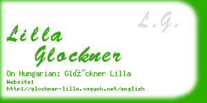 lilla glockner business card